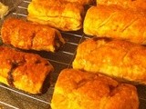 Pork, Apple & Red Onion Sausage Rolls