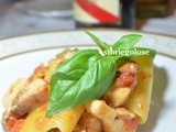 Paccheri spada e melanzane