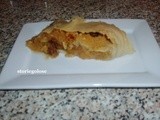 Strudel di mele e albicocche