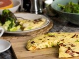 Bacon, Leek & Crème Fraîche Frittata