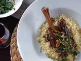 Braised Lamb Shanks with Citrus-Mint Gremolata