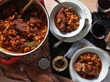 Cider Braised Country Style Pork Ribs & Cannellini Beans