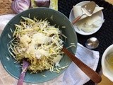 Kohlrabi & Apple Slaw