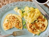 Pea & Scallion Pancakes