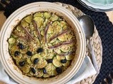 Zucchini & Caramelized Onion Gratin