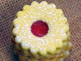 Einfache Weihnachtskekse: Linzer Augen