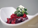 Rote Bete Risotto mit Petersilienpesto