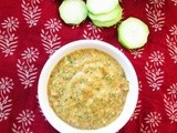 Ridge Gourd Sauce/Peerkangai Chutney