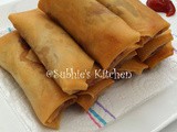 Curried Lamb Spring Rolls/Popiah Daging