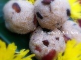 Diwali Sweets- Fruity and  Nutty Rava Ladoo/Suji ka Laddu- Semolina Balls