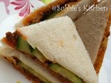 Malaysian style  Sardine Sandwich