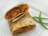 Sweet n Sour Chicken Burritos