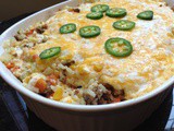 Cabbage Rice Dinner with Jalapeños