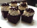 Dipped Irish Cream Brownies