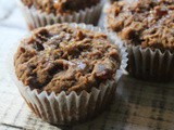 Gluten Free Date and Apple Walnut Muffins