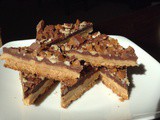 Layered Toffee Triangles