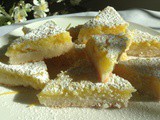 Old Fashioned Lemon Triangles