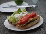 Spicy Chicken Sandwiches with Cilantro Lime Mayo