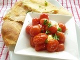 Mashed Potato Flatbread and a Great Thing to do with Cheese & Tomatoes