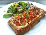 Sautéed Blueberry Scones and a Sudden Tomato Tart