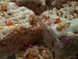 Marshmallow Rice Crispie Squares