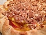 Peach Crumble Galette