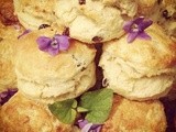 Violet and Sultana Scones