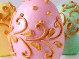 Πασχαλινά αυγά σε πάλ χρώματα και Royal icing