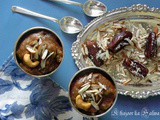 Khajoor ka Halwa (Indian Dates Pudding)