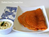 Thakkali Dosai/Tomato Dosa