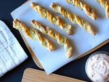 Twisty Pesto Cheese Straws