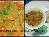 Authentic Rajasthani Jodhpuri Tasty Spicy Atta Chakki Bhaji Gravy