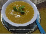 Cauliflower Potato Soup Recipe in Marathi
