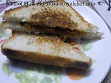 Chicken Bhurji Sandwich Recipe in Marathi