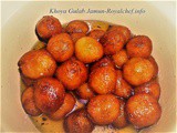 Delicious Khoya Gulab Jamun Recipe in Marathi