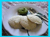 Easy Method of Making Idli in Marathi