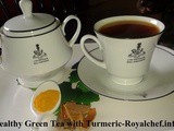 Healthy Green Tea with Turmeric Recipe in Marathi