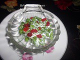 Hirve Matar Farasbi Dalimb Salad Recipe in Marathi