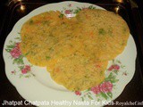 Jhatpat Chatpata Healthy Nasta For Kids Recipe in Marathi