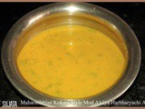 Maharashtrian Kokani Style Mod Alelya Harbharyachi Amti