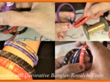 Make Attractive and Decorative Bangles at Home in Marathi