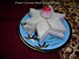 Paneer Coconut Burfi Recipe in Marathi