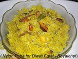 Patal Nylon Poha for Diwali Faral Recipe in Marathi