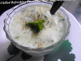 Recipe for Chilled Refreshing Cucumber Mint Soup
