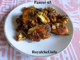 Recipe for Crisp and Tasty Paneer 65