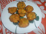 Recipe for Crispy and Tasty Carrot Pakora