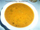 Recipe for Plain Healthy and Nutritious Chicken Soup