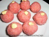 Recipe for Rose Nariyal Ladoo