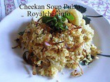 Recipe for Spicy Chicken-Mutton Soup Pulao