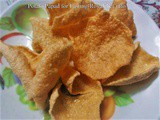 Recipe for Tasty Potato Papad for Fasting